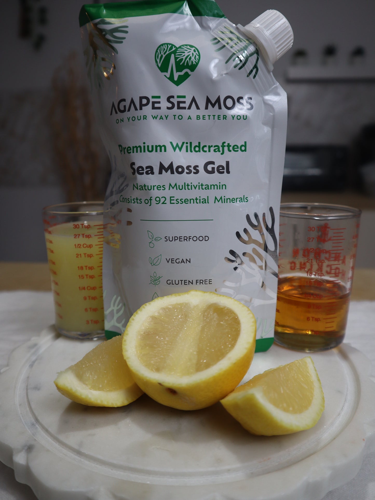 LEMON SEA MOSS Gel 🌱🌼