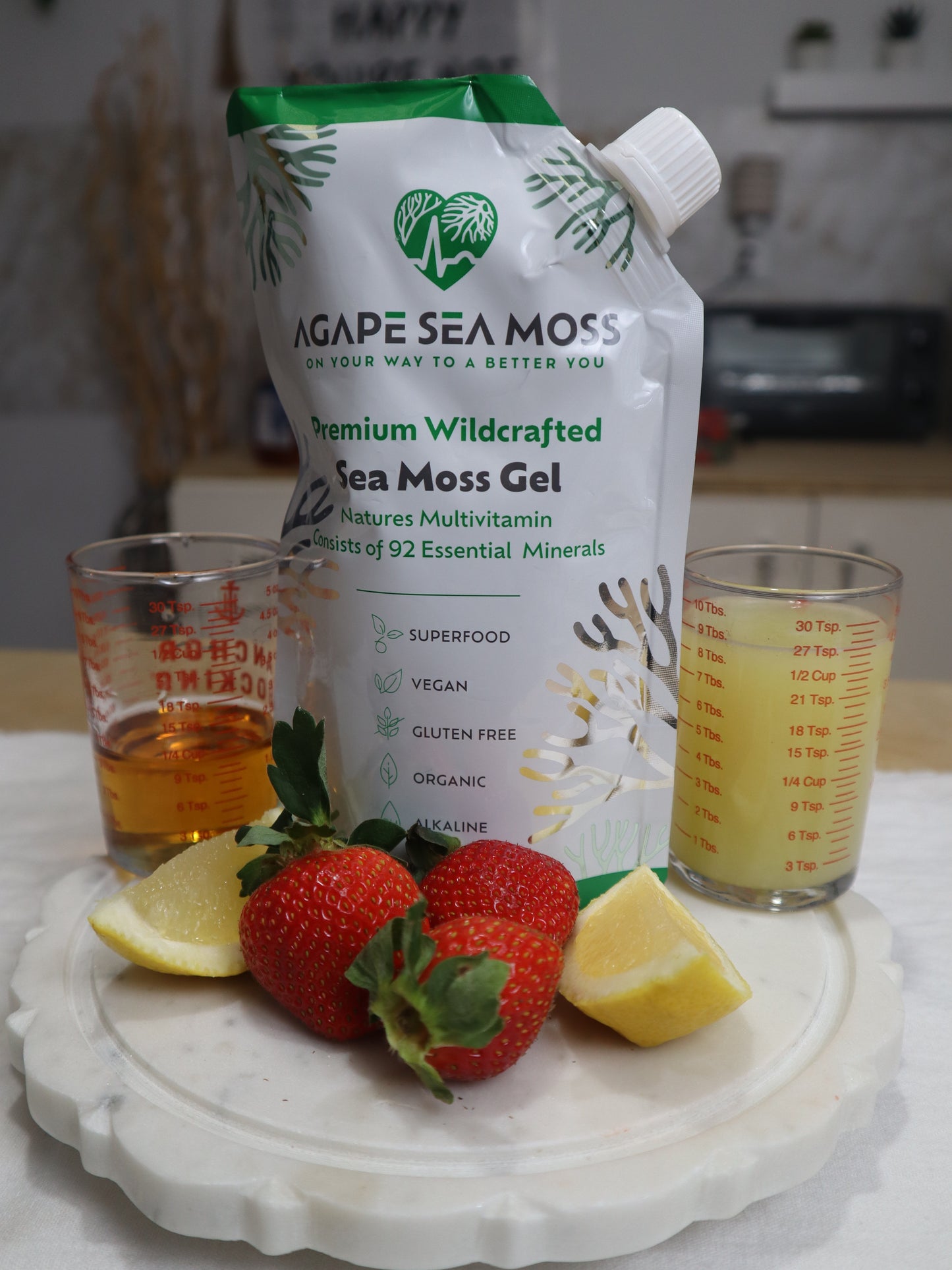 STRAWBERRY SEA MOSS GEL